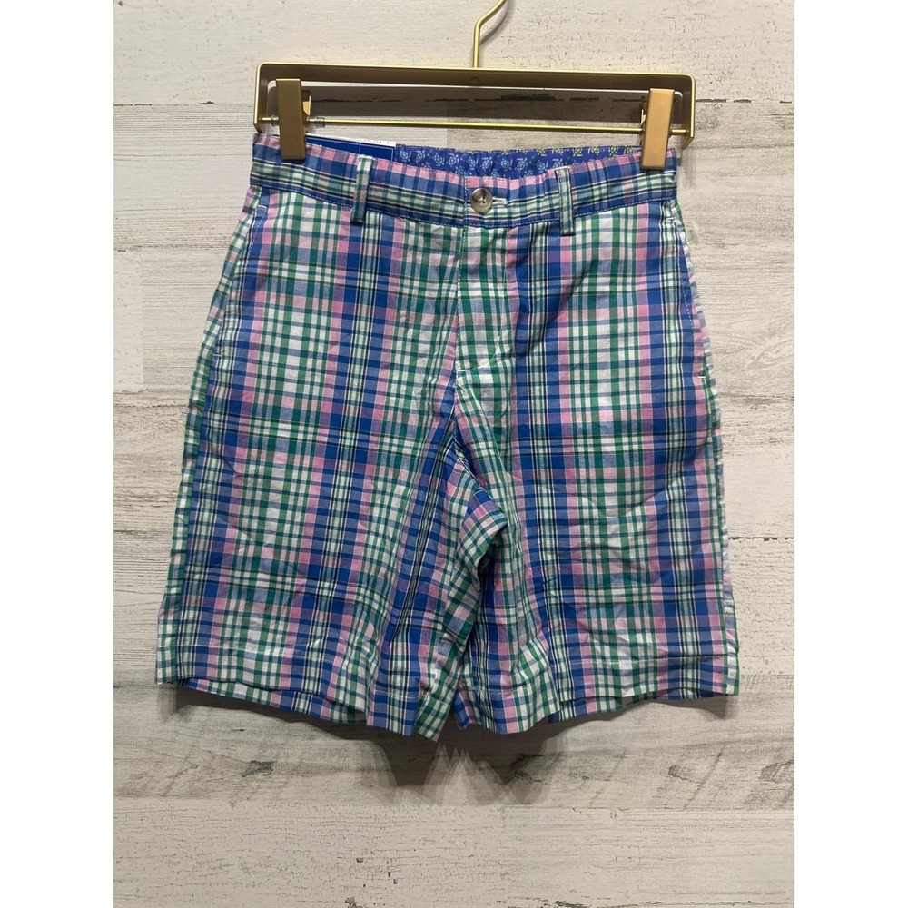 J.Bailey Pete‎ Shorts Boys 7 Multicolor Plaid Classic Preppy NWT